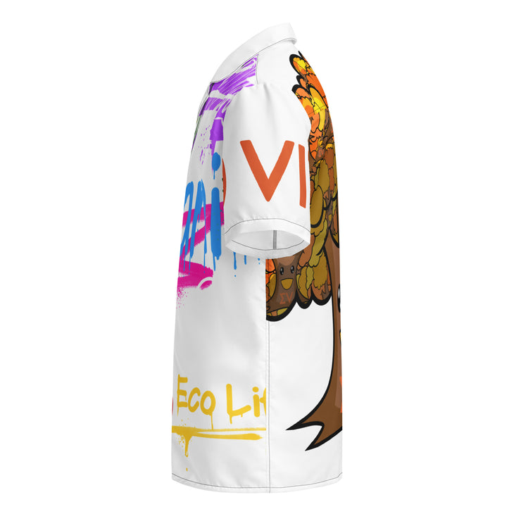 Eco Wild Unisex button shirt