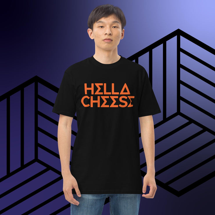 Hella Cheese Steze Men’s premium heavyweight tee