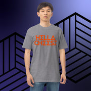 Hella Cheese Steze Men’s premium heavyweight tee