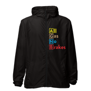 AGNB Art Basel Unisex lightweight zip up windbreaker