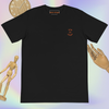 Eco Vitam  All-Natural Organic Cotton T-Shirt (Embroidered Design)