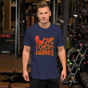 Love Over Haters - Short-Sleeve Unisex T-Shirt