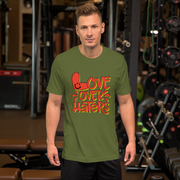 Love Over Haters - Short-Sleeve Unisex T-Shirt