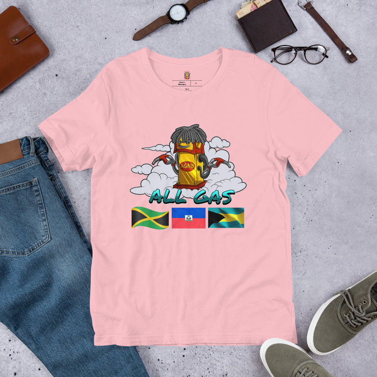 All Gas "Breathe Easy" Short-Sleeve Unisex T-Shirt