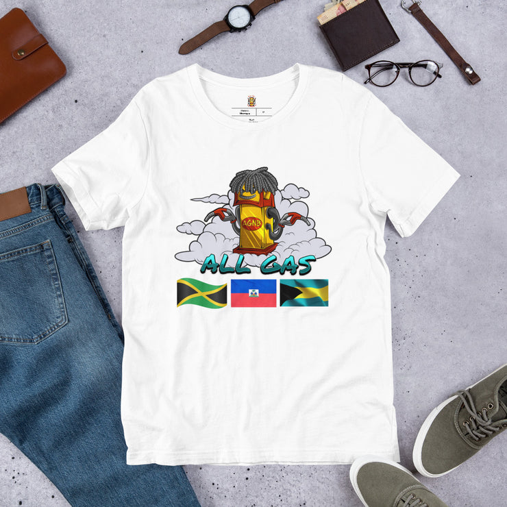 All Gas "Breathe Easy" Short-Sleeve Unisex T-Shirt