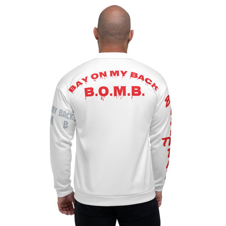 Bay On My Back - B.O.M.B. - Unisex Bomber Jacket