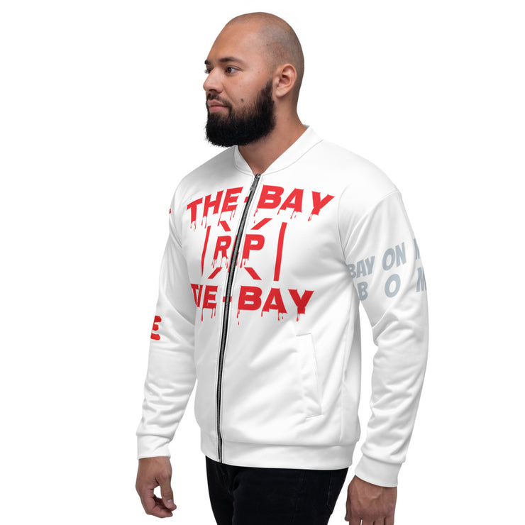 Bay On My Back - B.O.M.B. - Unisex Bomber Jacket