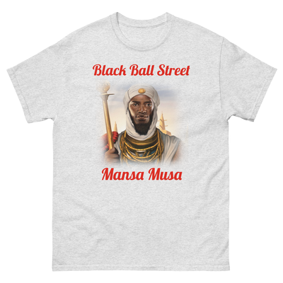 BB$ Major Figures Mansa Musa Men's heavyweight tee
