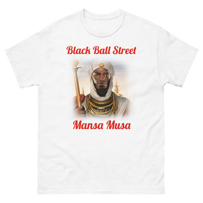 BB$ Major Figures Mansa Musa Men's heavyweight tee