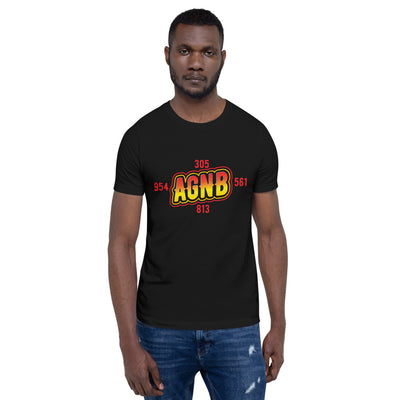AGNB Area Codes- FL-Short-Sleeve Unisex T-Shirt
