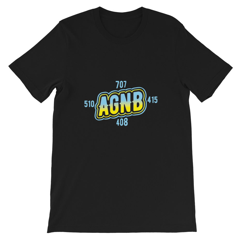 AGNB Area Codes Short-Sleeve Unisex T-Shirt