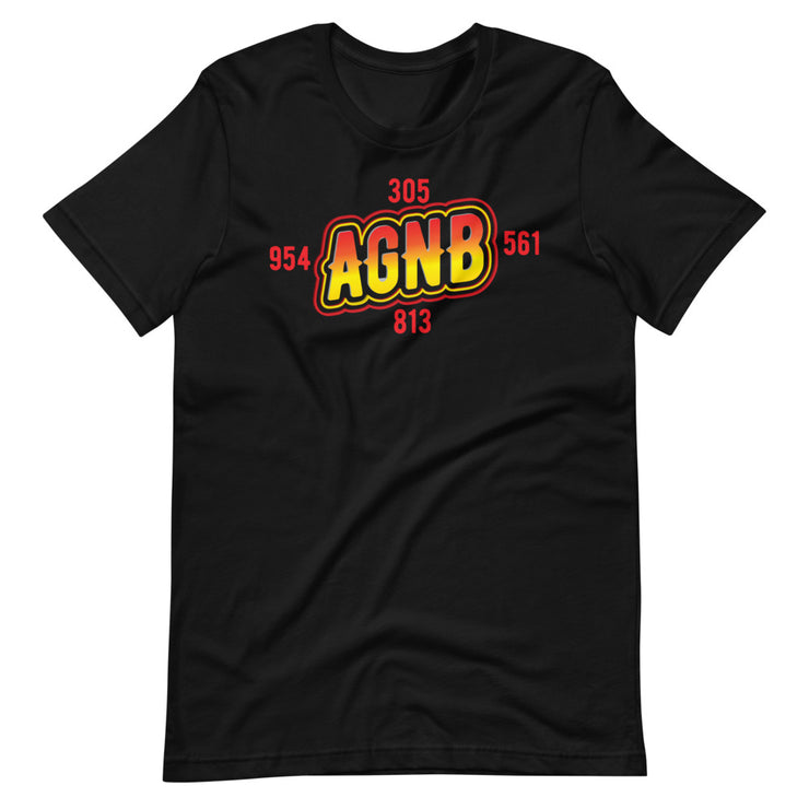 AGNB- Area Codes --Short-Sleeve Unisex T-Shirt