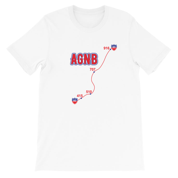 All Gas No Brakes RJ I-80 - Short-Sleeve Unisex T-Shirt