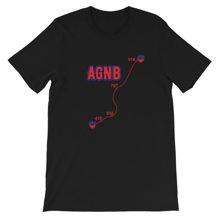 All Gas No Brakes RJ I-80 - Short-Sleeve Unisex T-Shirt