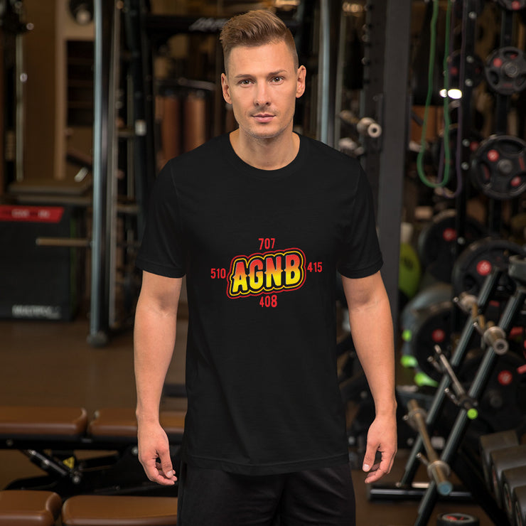 AGNB Area Codes Short-Sleeve Unisex T-Shirt