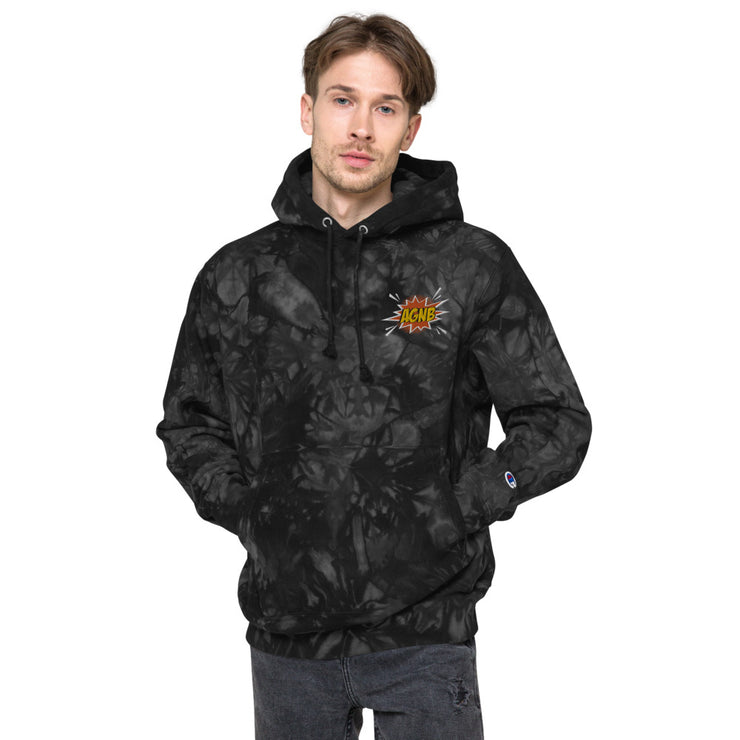 AGNB Unisex Champion tie-dye hoodie