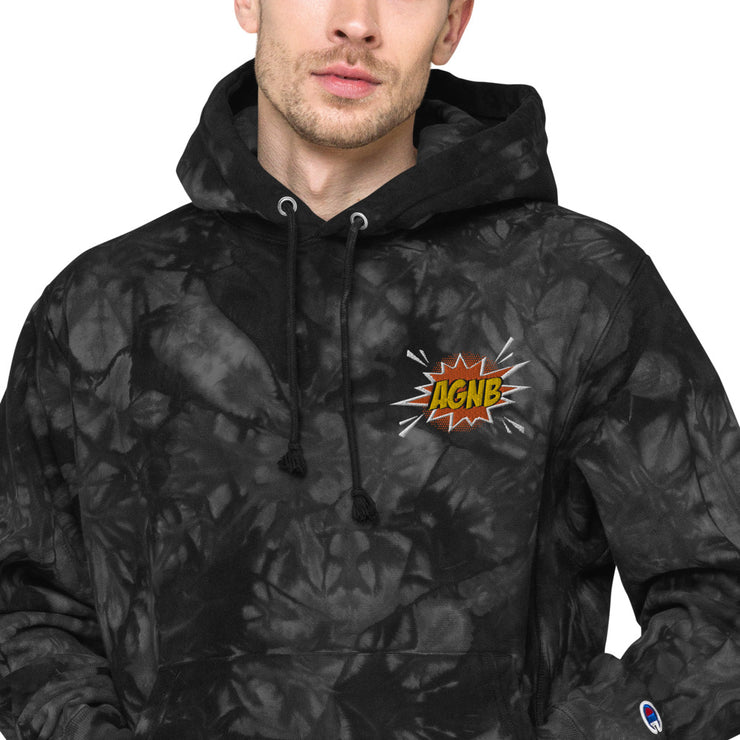 AGNB Unisex Champion tie-dye hoodie