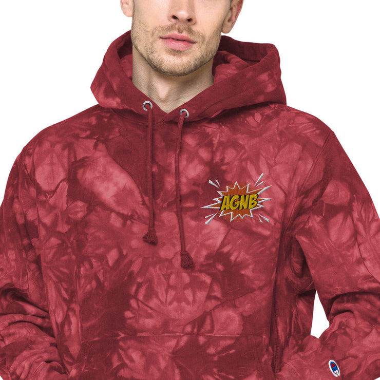 AGNB Unisex Champion tie-dye hoodie
