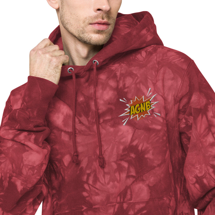 AGNB Unisex Champion tie-dye hoodie