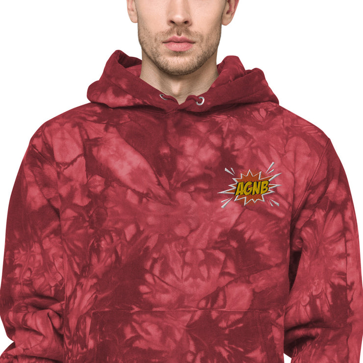 AGNB Unisex Champion tie-dye hoodie
