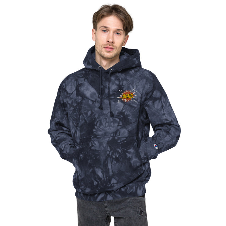 AGNB Unisex Champion tie-dye hoodie