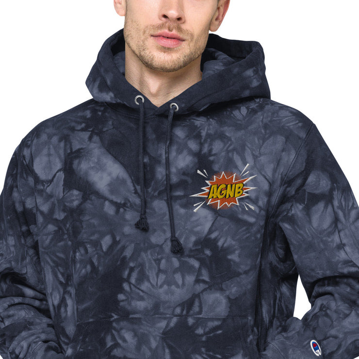 AGNB Unisex Champion tie-dye hoodie