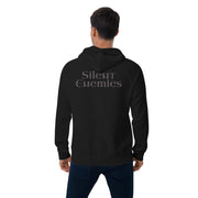 Silent Enemies - Unisex eco raglan hoodie