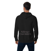 Silent Enemies - Unisex eco raglan hoodie