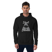 Silent Enemies - Unisex eco raglan hoodie