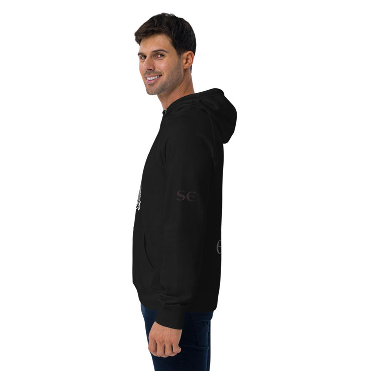 Silent Enemies - Unisex eco raglan hoodie