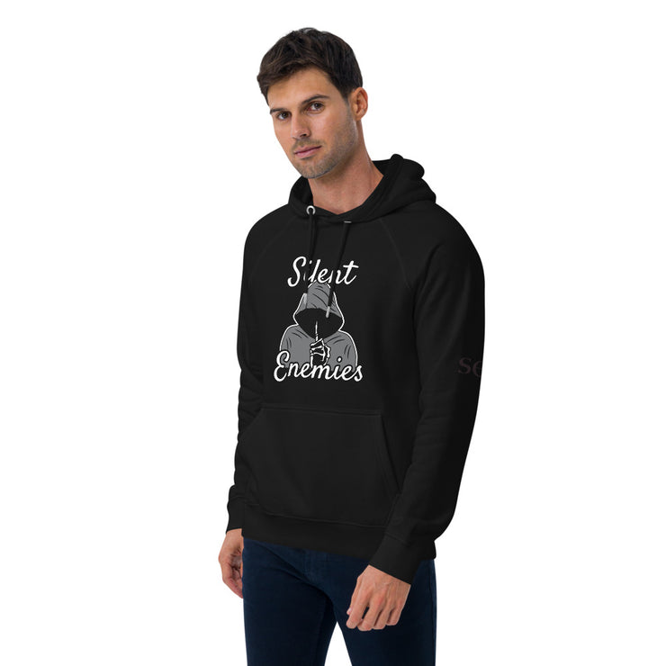 Silent Enemies - Unisex eco raglan hoodie