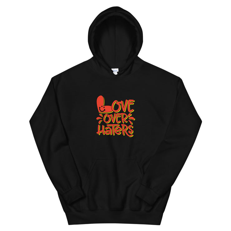 Love Over Haters Unisex Hoodie