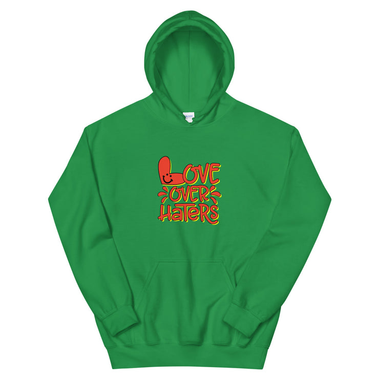 Love Over Haters Unisex Hoodie