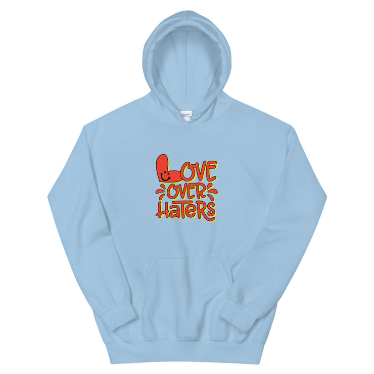 Love Over Haters Unisex Hoodie