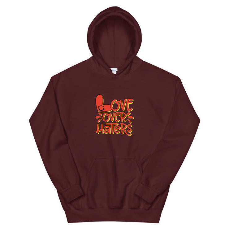 Love Over Haters Unisex Hoodie