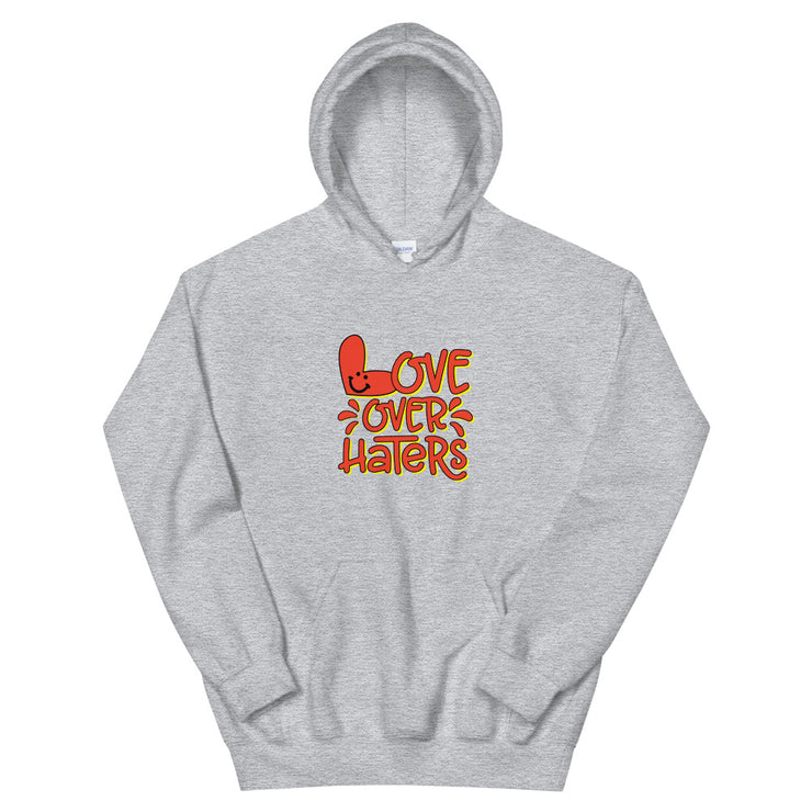 Love Over Haters Unisex Hoodie