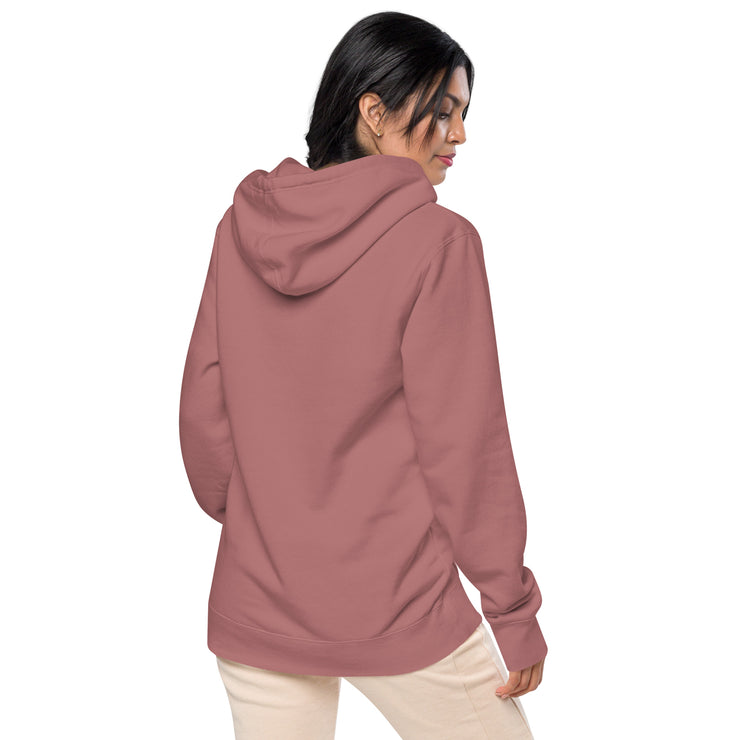 Hella Cheese Please - HCP Unisex pigment dyed hoodie