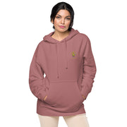 Hella Cheese Please - HCP Unisex pigment dyed hoodie
