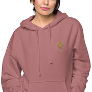Hella Cheese Please - HCP Unisex pigment dyed hoodie
