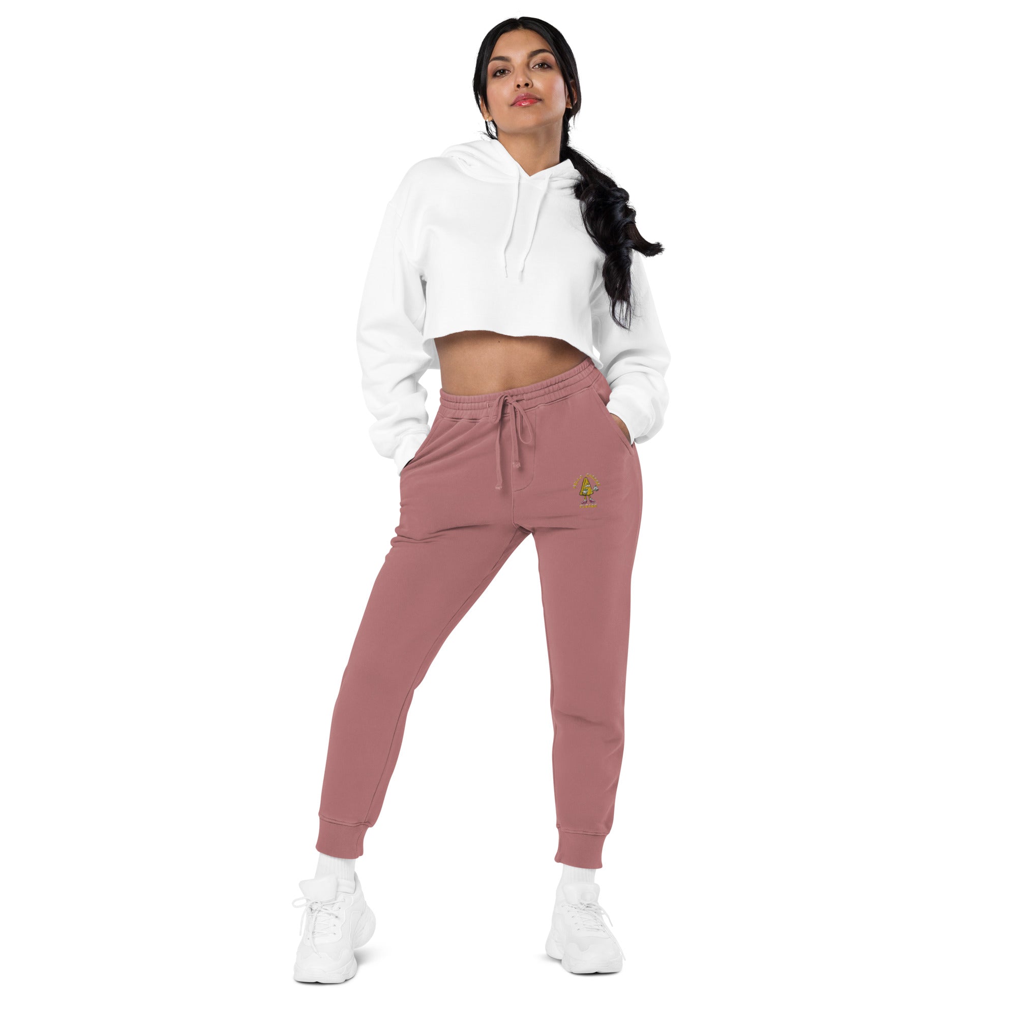 Hella Cheese Please - HCP Unisex pigment dyed sweatpants