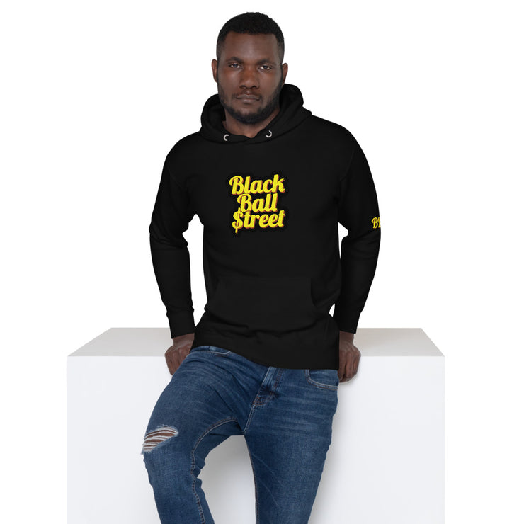Black Ball Street Unisex Hoodie