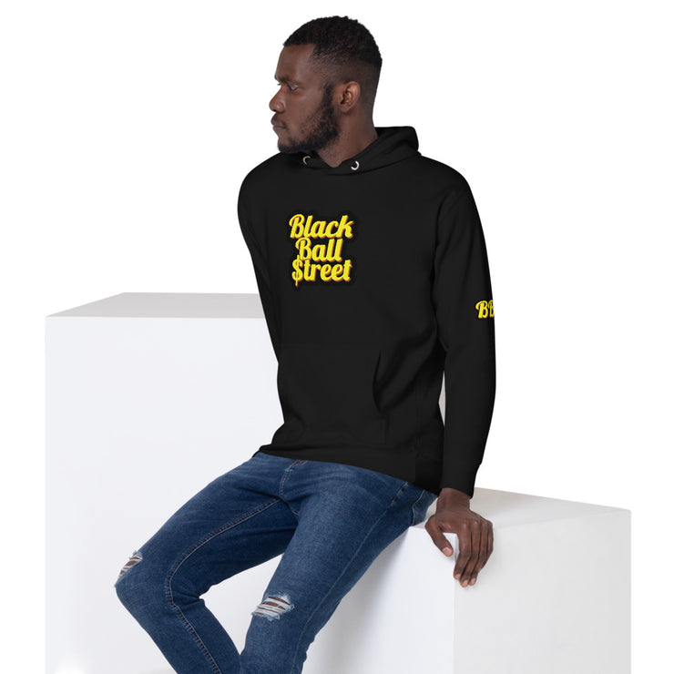 Black Ball Street Unisex Hoodie