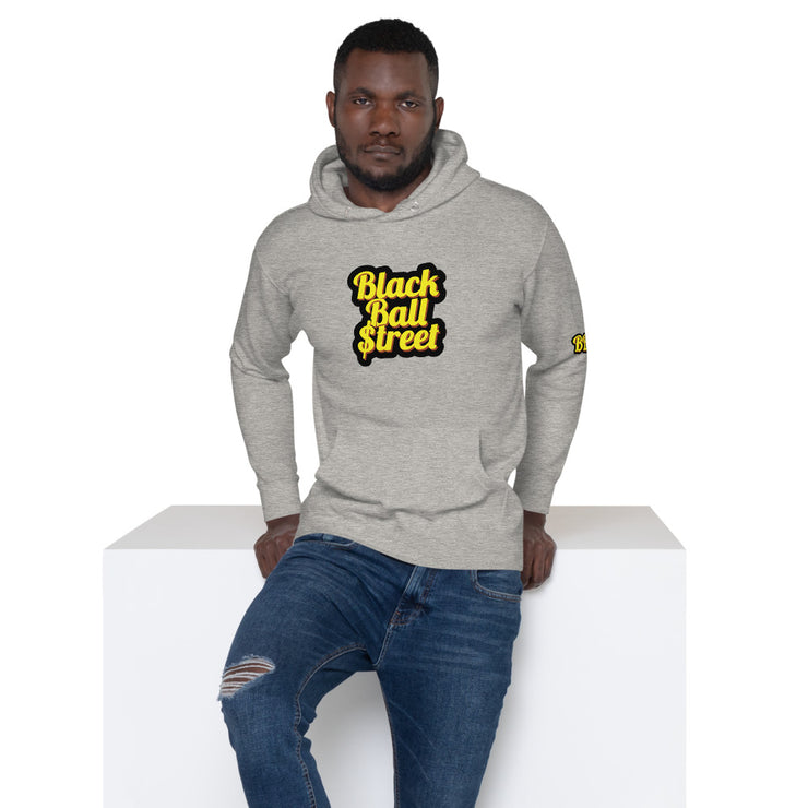 Black Ball Street Unisex Hoodie