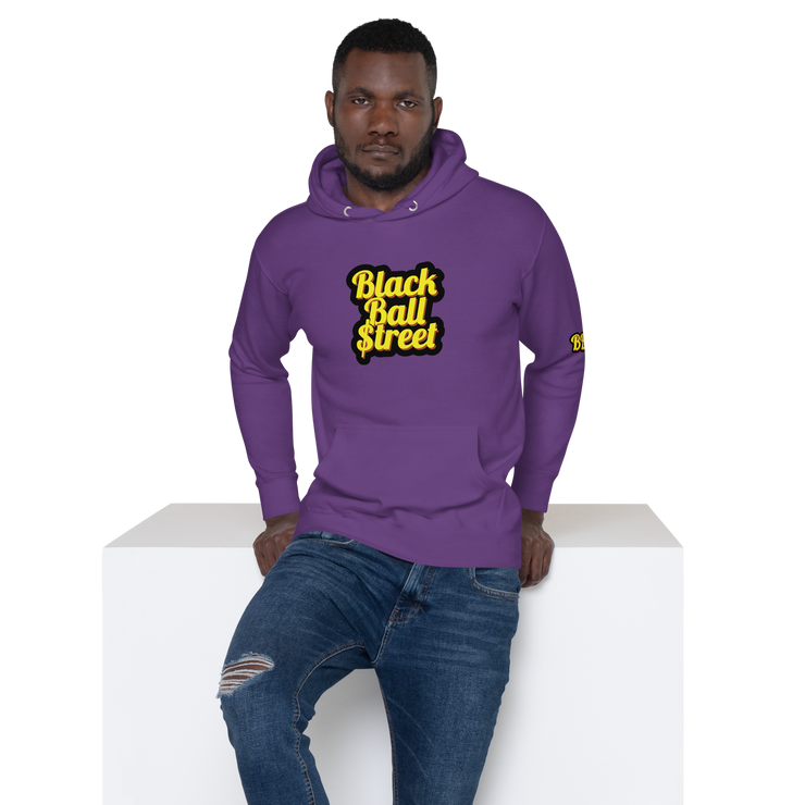 Black Ball Street Unisex Hoodie