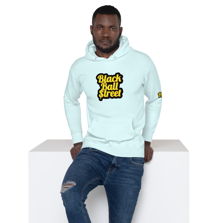 Black Ball Street Unisex Hoodie