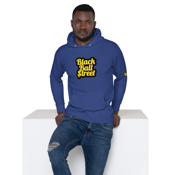 Black Ball Street Unisex Hoodie