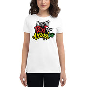 Text Who? Women's short sleeve t-shirt